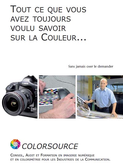 Couverture de la brochure commerciale 6 pages Colorsource